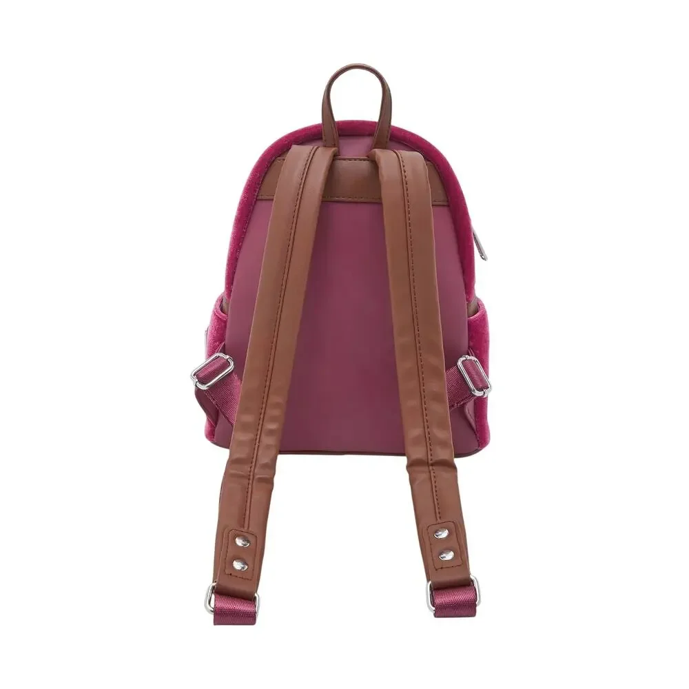 Loungefly Disney Beauty and the Beast Belle Winter Wear Storybook Mini Backpack